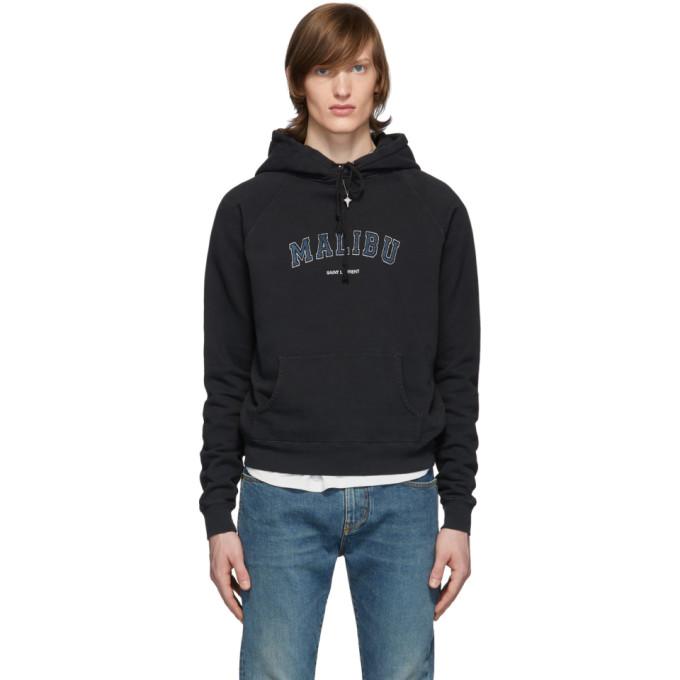Saint Laurent Black Malibu Hoodie