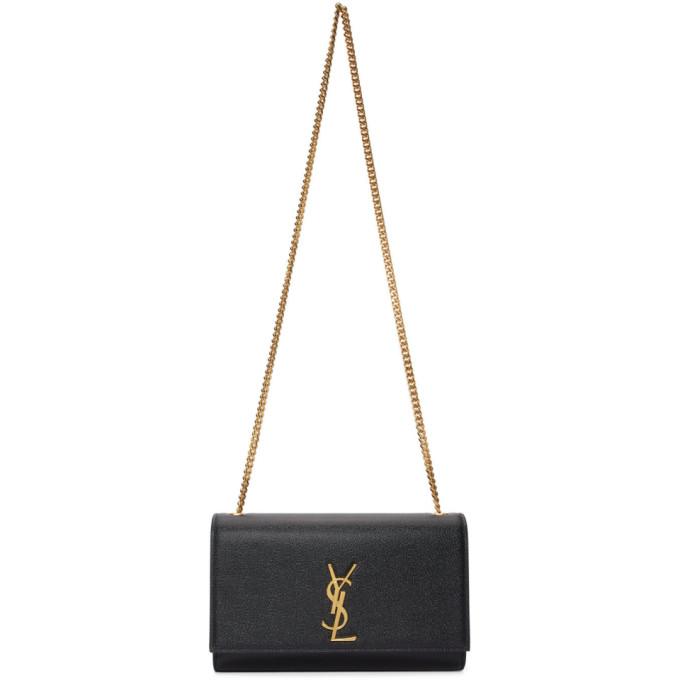 Saint Laurent Black Medium Kate Bag