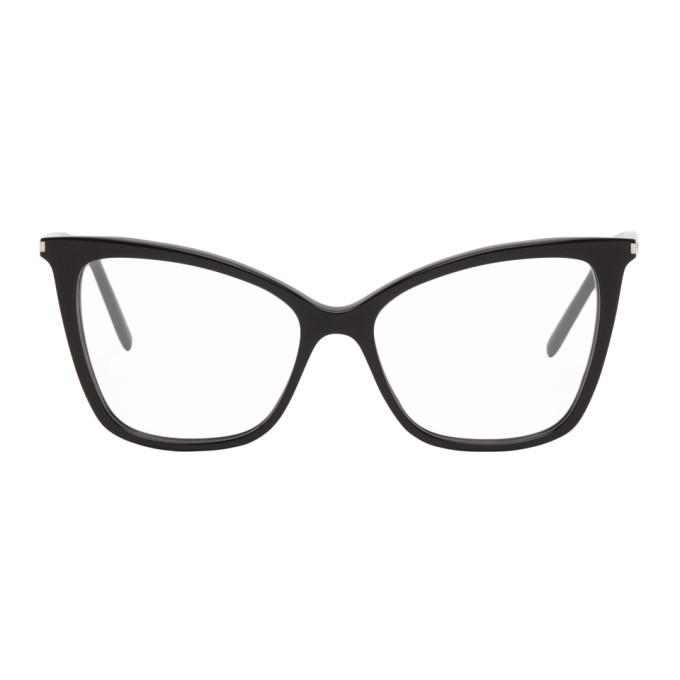 Saint Laurent Black SL 386 Cat Eye Glasses