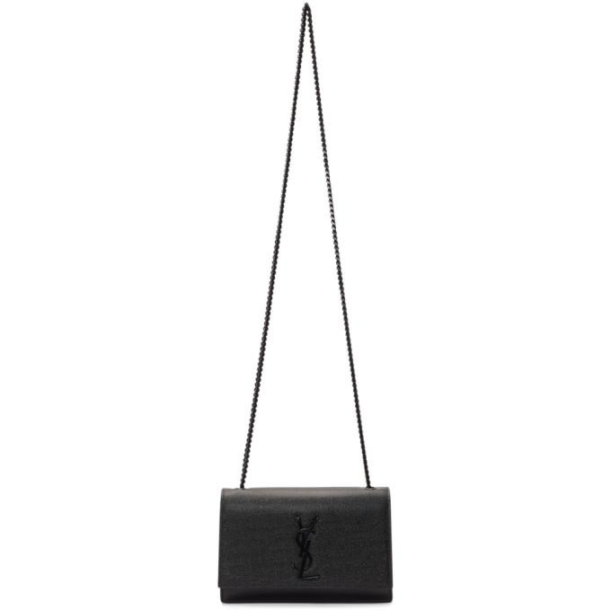 Saint Laurent Black Small Kate Chain Bag