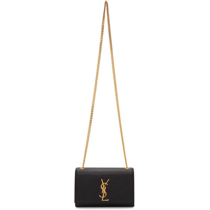 Saint Laurent Black Small Kate Chain Bag
