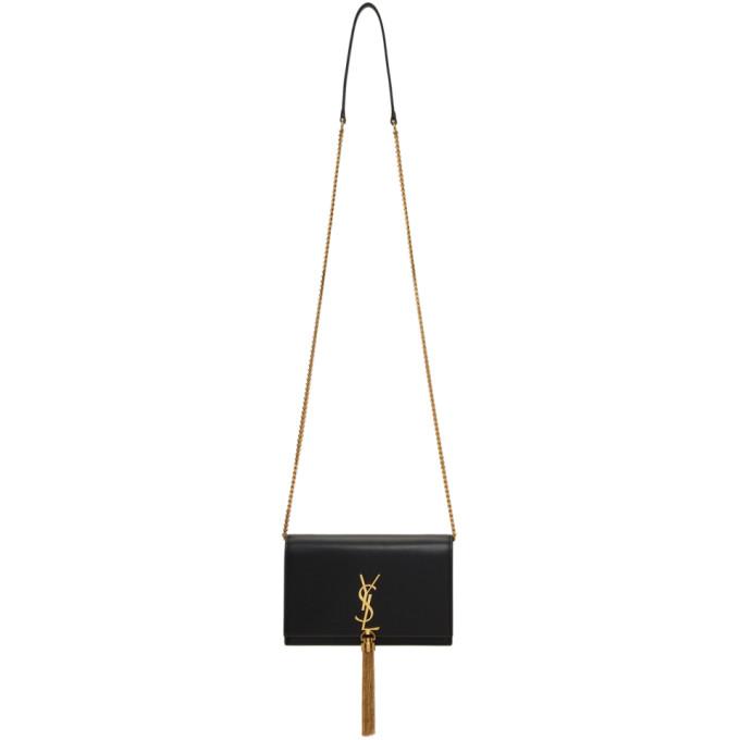 Saint Laurent Black Small Kate Tassel Bag
