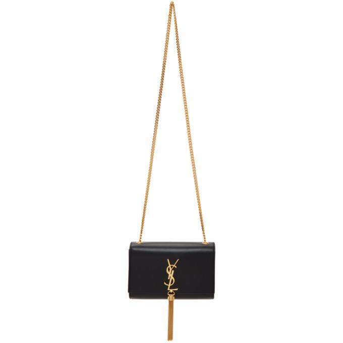 Saint Laurent Black Small Kate Tassel Bag
