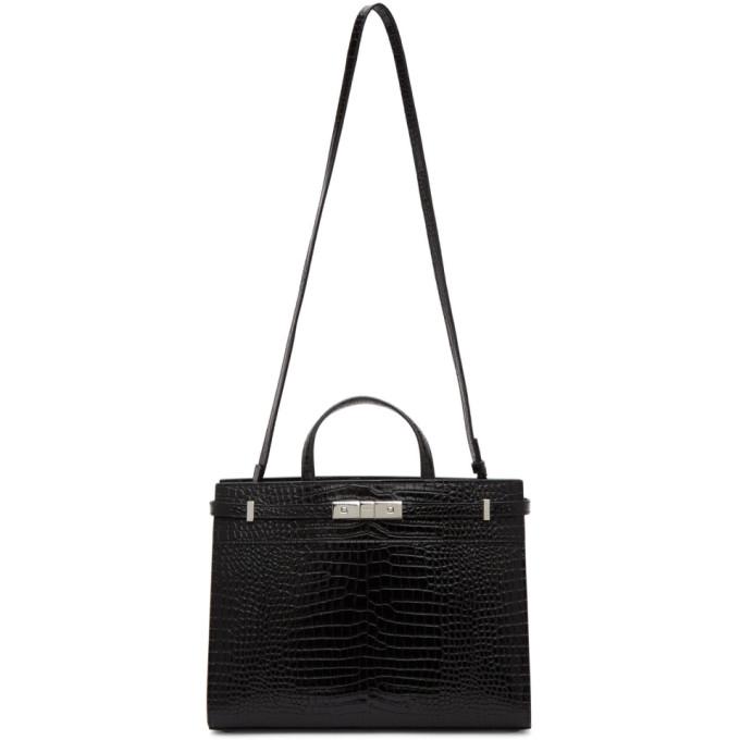 Saint Laurent Black Small Manhattan Tote