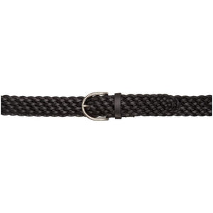 Saint Laurent Black Vegetale Browny Belt