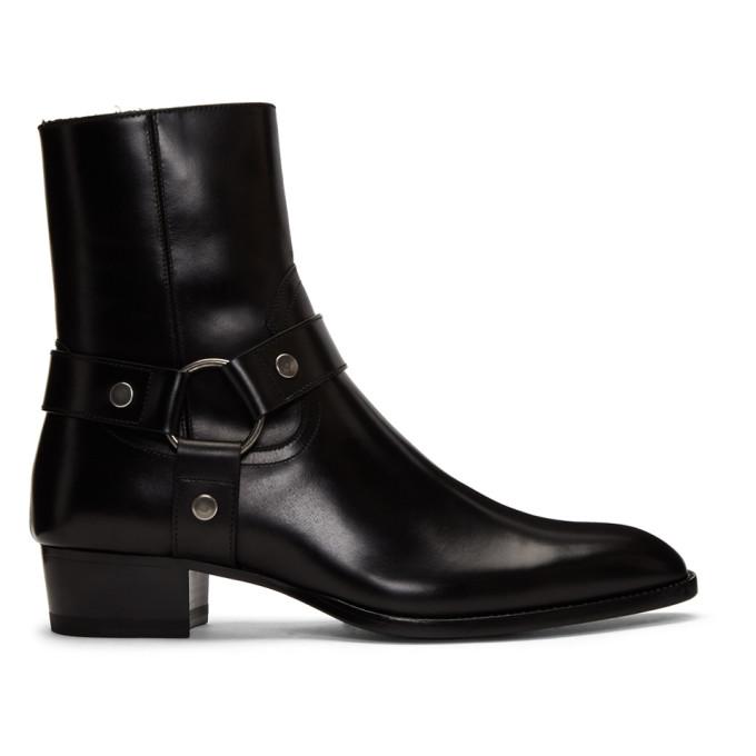 Harness boots hotsell saint laurent