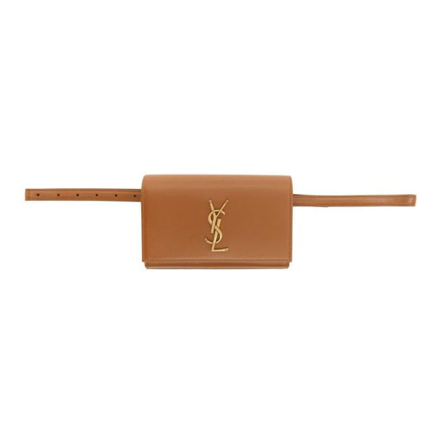 Saint Laurent Brown Kate Belt Bag