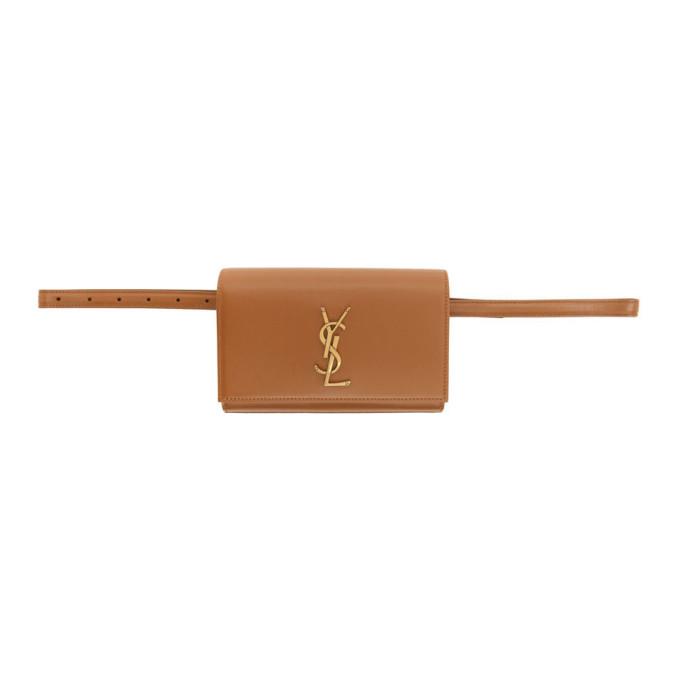 Saint Laurent Brown Kate Belt Bag