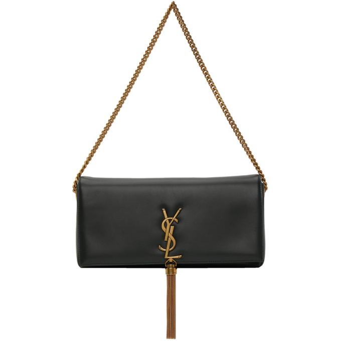Saint Laurent Green Medium Kate 99 Tassel Bag