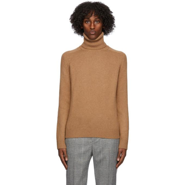 Saint Laurent Tan Camel Knit Sweater