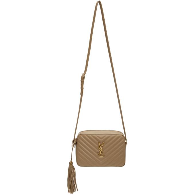 Saint Laurent Tan Lou Camera Bag