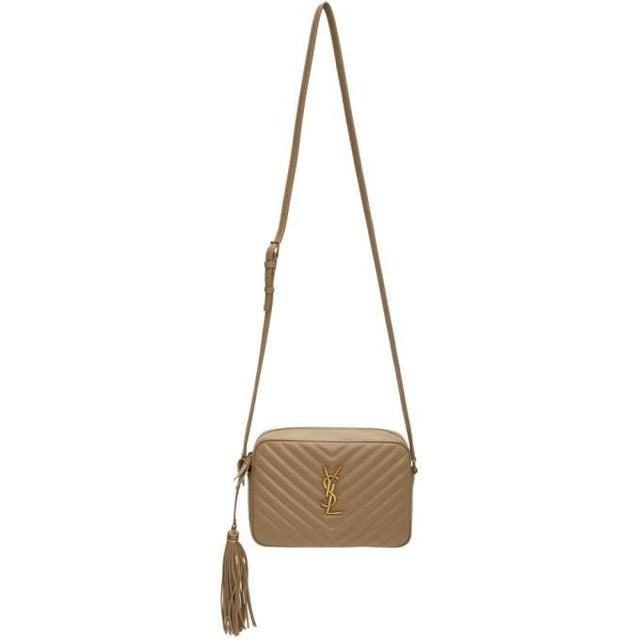 Saint Laurent Tan Lou Camera Bag