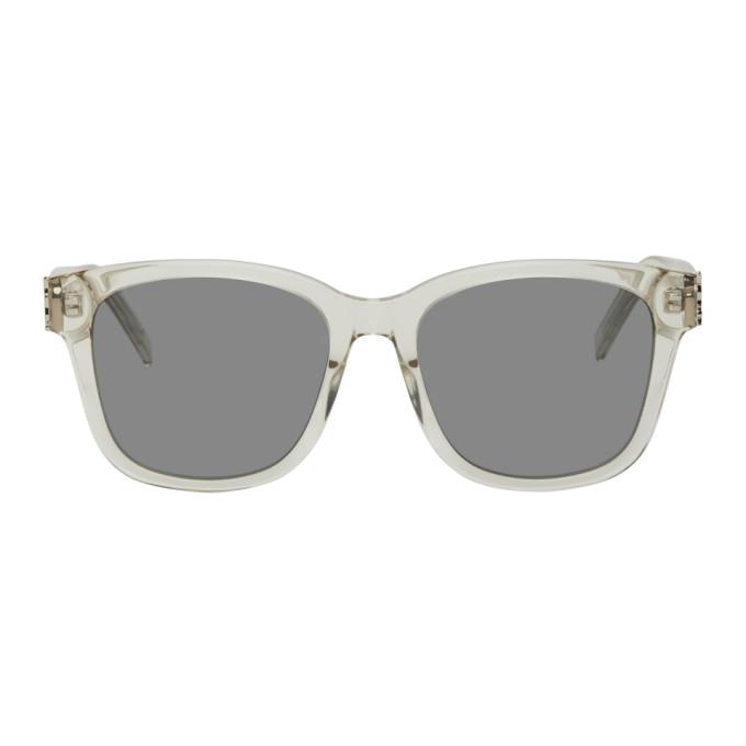 Saint Laurent Transparent SL M68 Sunglasses
