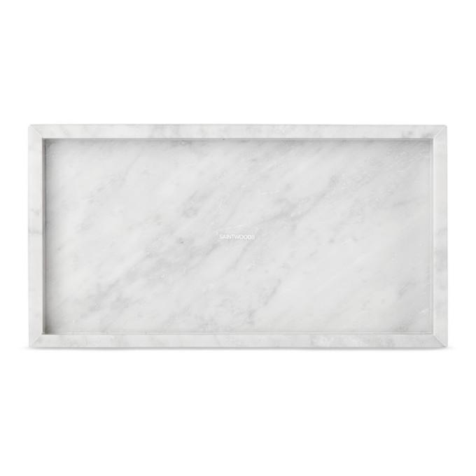Saintwoods SSENSE Exclusive Grey Marble Catchall Tray-BlackSkinny
