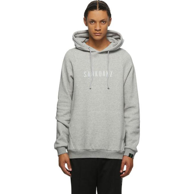 Sankuanz Grey Logo Hoodie