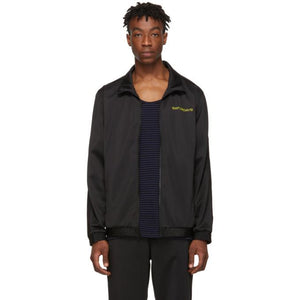 Saturdays NYC Black Everett Track Jacket
