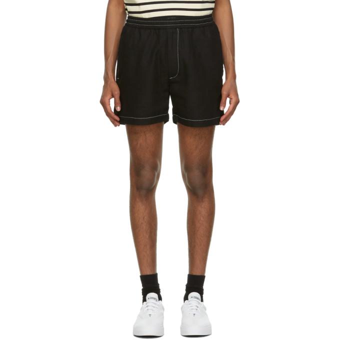 Second/Layer Black New Boxer Shorts