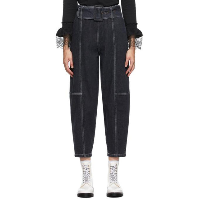 See by Chloe Blue Cocoon Jeans