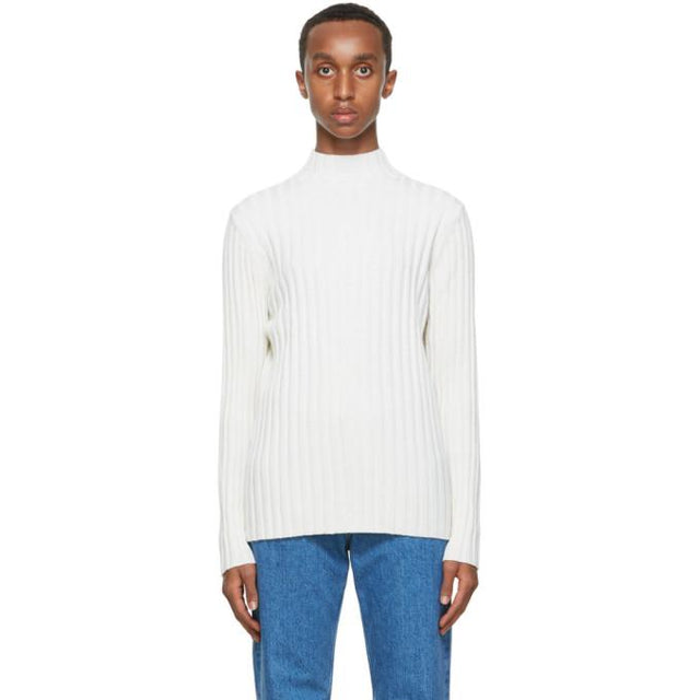 Sefr Off-White Wool Jay Turtleneck