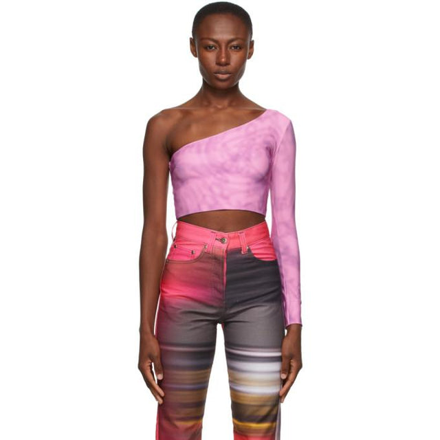 Serapis Pink Twirl Single Sleeve Shirt