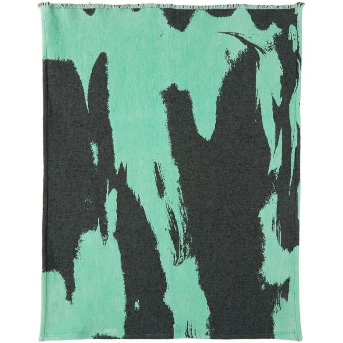 Serapis SSENSE Exclusive Green Wind Shore Bath Mat-BlackSkinny