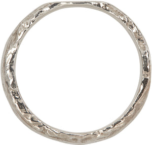 Pearls Before Swine Silver Polished Splice Ring