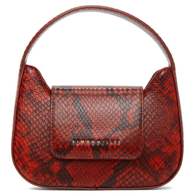 Simon Miller Red Snake Mini Retro Bag