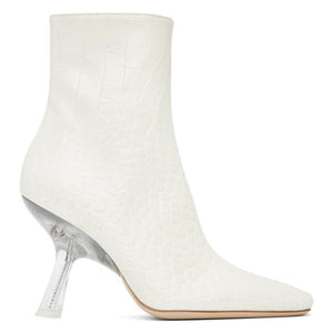 Simon Miller White Croc Foxy Boots