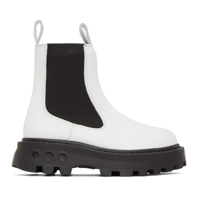 Simon Miller White Scrambler Boots