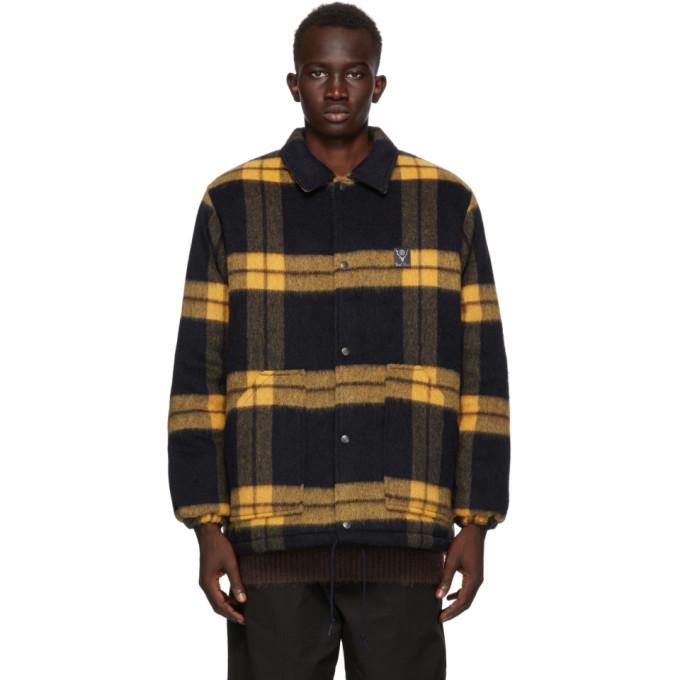 Plaid coach outlet jacket