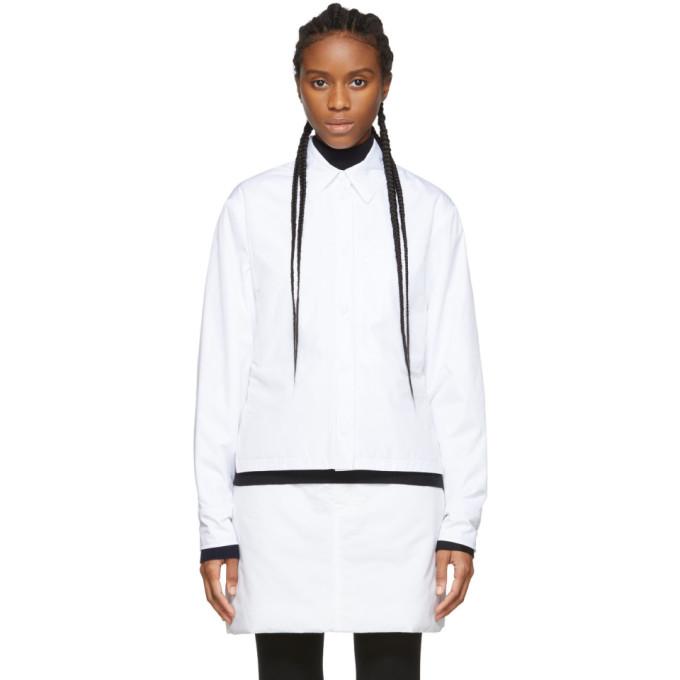 Sportmax White Rolle Shirt Jacket