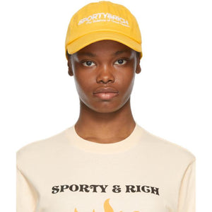 Sporty and Rich Yellow Science Of Good Health Cap