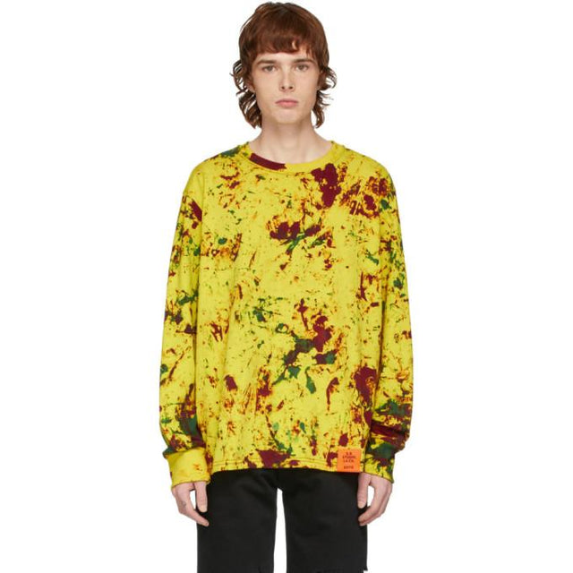 S.R. STUDIO. LA. CA. Yellow SOTO Hand-Dyed YPM Sweatshirt