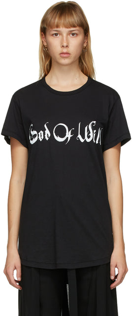 Ann Demeulemeester SSENSE Exclusive Black God of Wild Fine T-Shirt