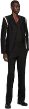 Ann Demeulemeester SSENSE Exclusive Black God of Wild Simplistic Blazer