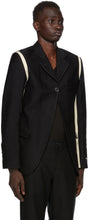 Ann Demeulemeester SSENSE Exclusive Black God of Wild Simplistic Blazer