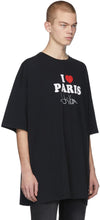 VETEMENTS SSENSE Exclusive Black 'I Love Paris' T-Shirt