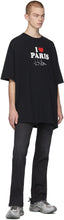 VETEMENTS SSENSE Exclusive Black 'I Love Paris' T-Shirt