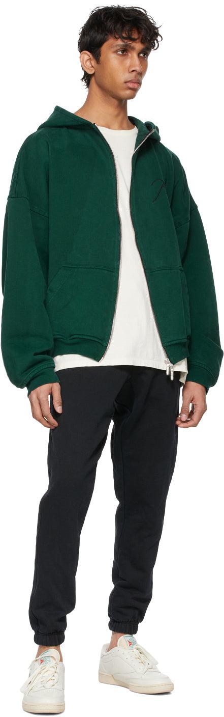 Rhude SSENSE Exclusive Black Logo Lounge Pants