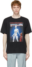 Stolen Girlfriends Club SSENSE Exclusive Black Robo-Love T-Shirt - T-shirt robo-amour exclusif de Club Ssense - 도난 된 여자 친구 클럽 ssense 독점적 인 블랙 로보 - 사랑 티셔츠