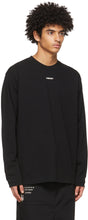 AMBUSH SSENSE Exclusive Black XL Logo Long Sleeve T-Shirt