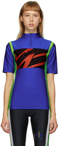Martine Rose SSENSE Exclusive Blue Cycling T-Shirt