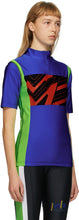 Martine Rose SSENSE Exclusive Blue Cycling T-Shirt