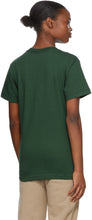 Saintwoods SSENSE Exclusive Green Blurry Logo T-Shirt