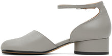 Maison Margiela SSENSE Exclusive Grey Tabi Ankle Strap Heels