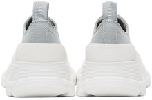 Alexander McQueen SSENSE Exclusive Grey Tread Slick Platform Low Sneakers