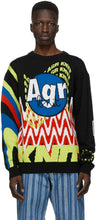 AGR SSENSE Exclusive Multicolor Logo Sweater - Pull à logo multicolore exclusif AGR SSense - Agr Ssense 독점적 인 여러 가지 빛깔의 로고 스웨터