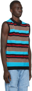 AGR SSENSE Exclusive Multicolor Mohair Vest