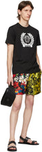 Versace SSENSE Exclusive Multicolor Silk Bouquet Shorts