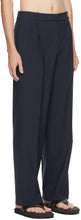 Coperni SSENSE Exclusive Navy Loose Tailored Trousers
